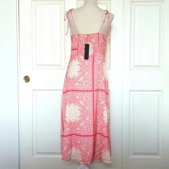 Vici Emily Sweetheart Paisley Midi Dress - Picture 8 of 10